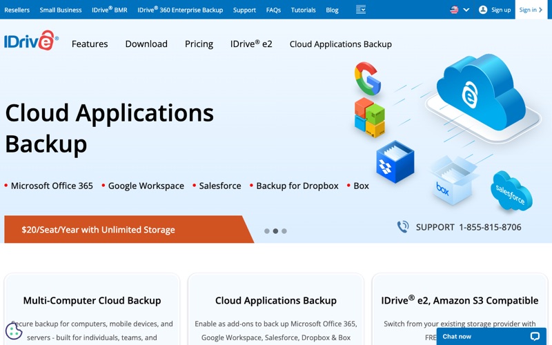 IDrive cloud backup