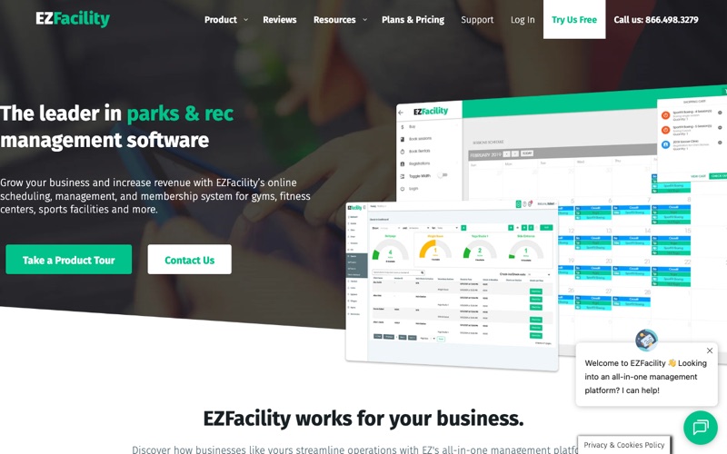 EZFacility gym management software