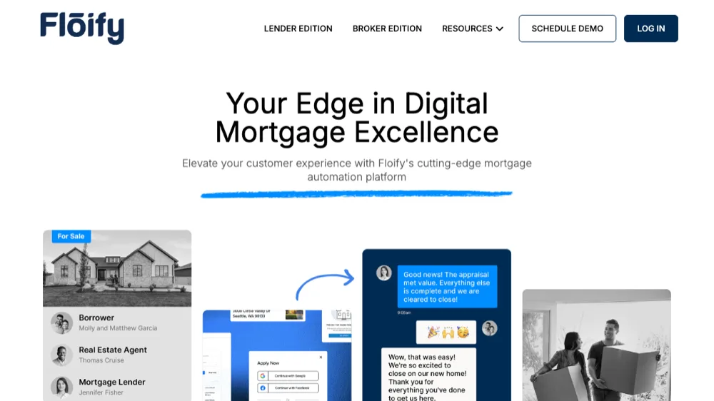 Floify mortgage point-of-sale