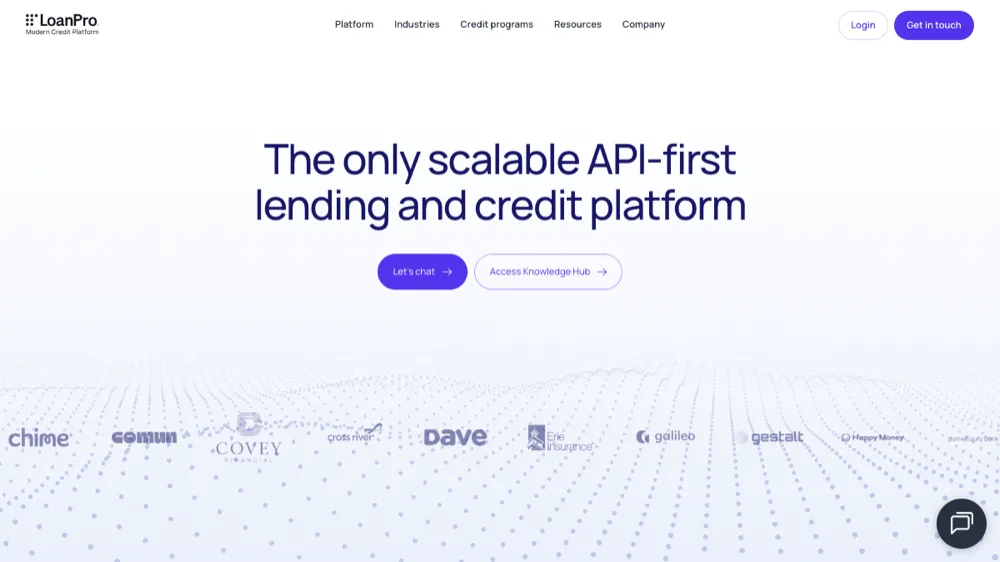 LoanPro API-first lending platform