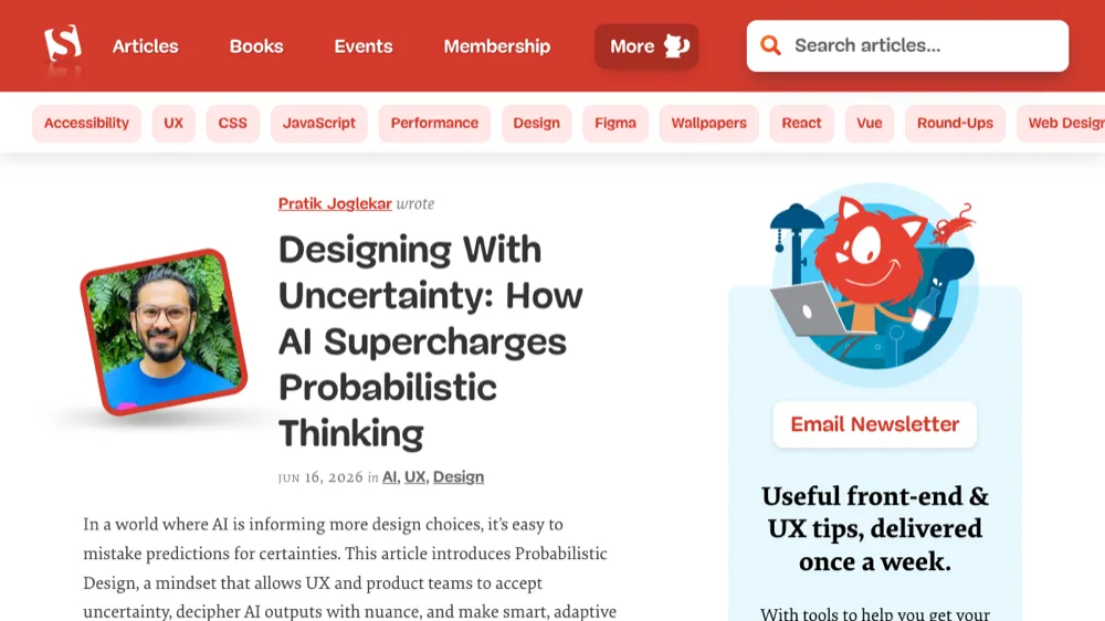 Smashing Magazine magazine website