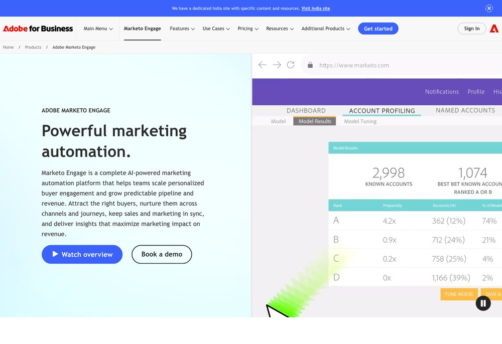 Adobe Marketo Engage marketing automation