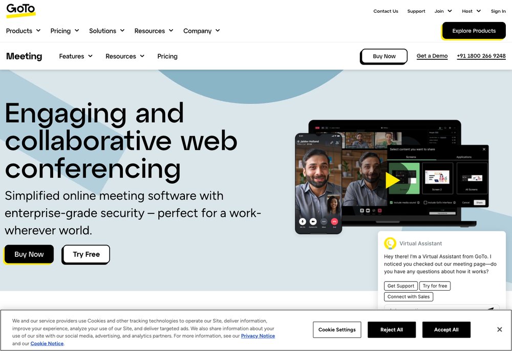 GoTo Meeting web conferencing