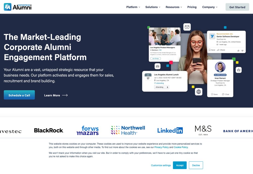 EnterpriseAlumni corporate alumni management software