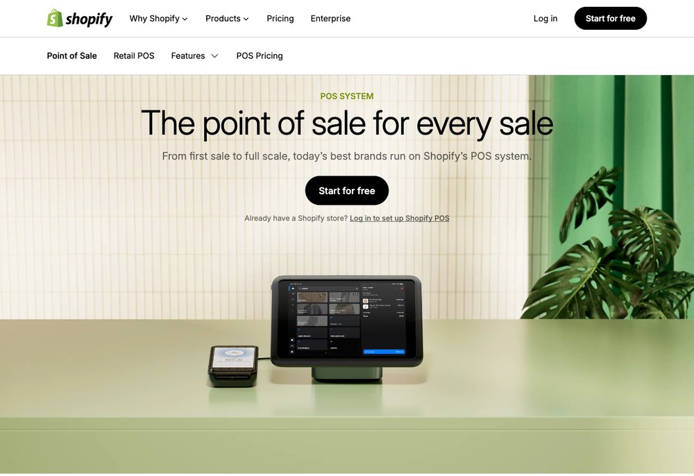 Shopify POS for omnichannel retail
