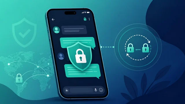 Secure end-to-end encrypted messaging apps