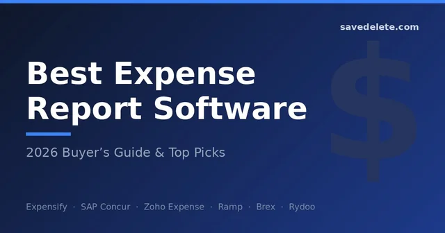 Best Expense Report Software in 2026 (+ Buyer’s Guide)