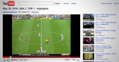 YouTube HTML5 Player