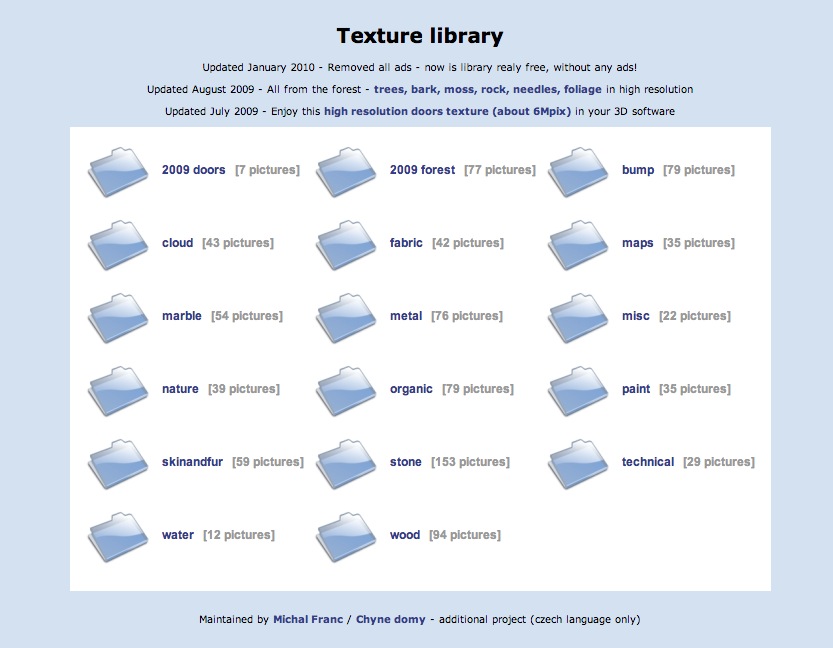 Textures Library