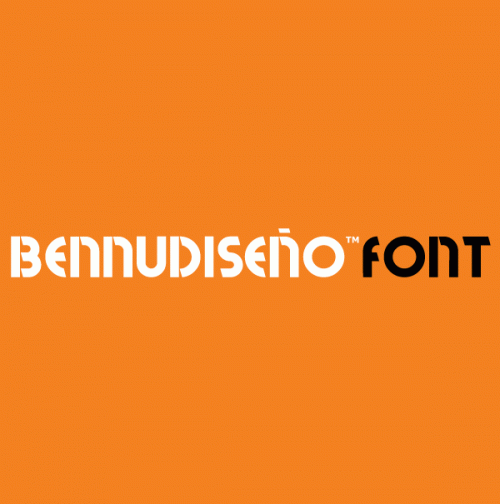 bennudiseno-font Creative Fonts For Free Download