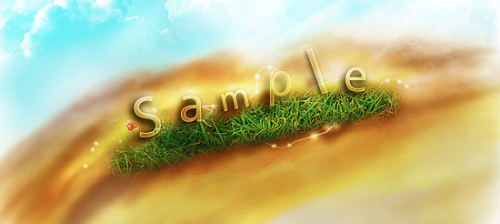 photoshop_text_effect_transparent_grass