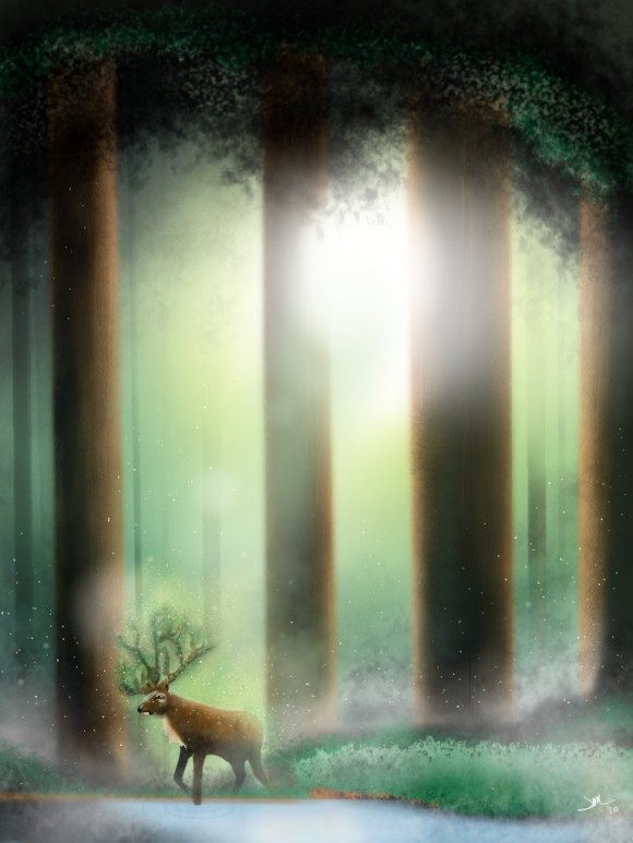 Artistic Examples Of iPad Finger Painting