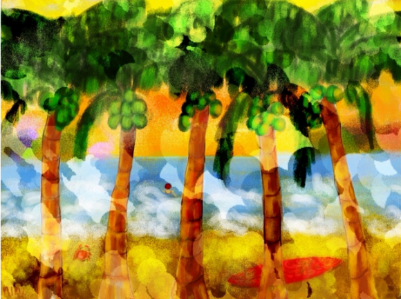 Artistic Examples Of iPad Finger Painting