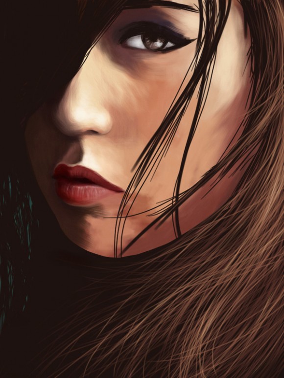 Artistic Examples Of iPad Finger Painting