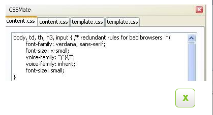 cssmate CSSMate