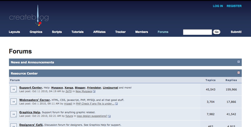 Web Design Forums