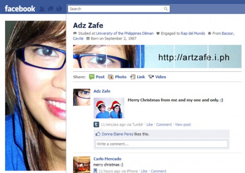 Facebook Profile Page Design