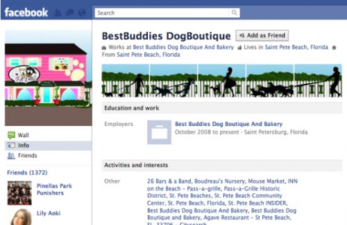 Facebook Profile Page Design