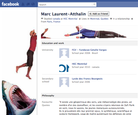 Facebook Profile Page Design