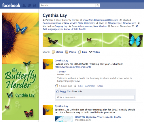 Facebook Profile Page Design