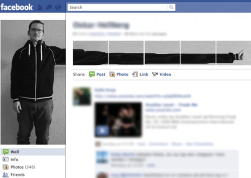 Facebook Profile Page Design