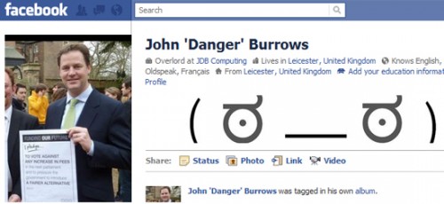Facebook Profile Page Design