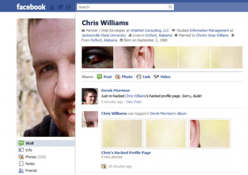 Facebook Profile Page Design