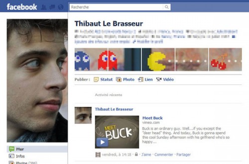 Facebook Profile Page Design