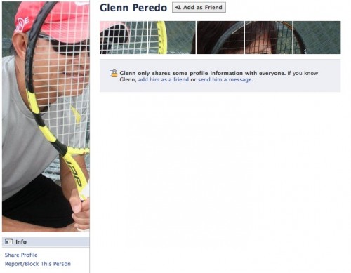 Facebook Profile Page Design