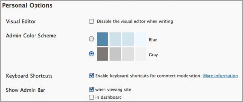 wordpress features