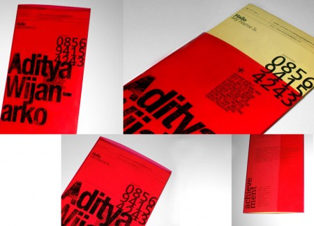 Creative Resume by Aditya Wijanarko