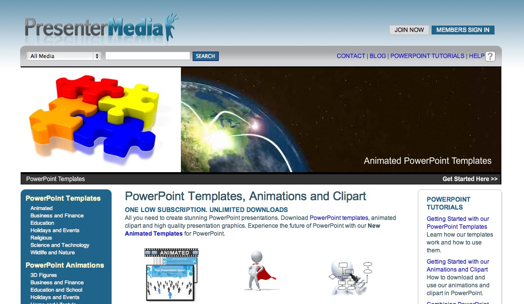 http://www.presentermedia.com/