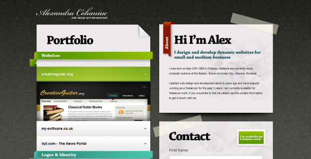 portfolio designs