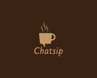 chatsip logo design inspiration
