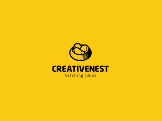 creativenest logo design inspiration