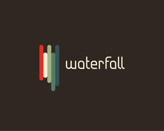 waterfall logo design inspiration