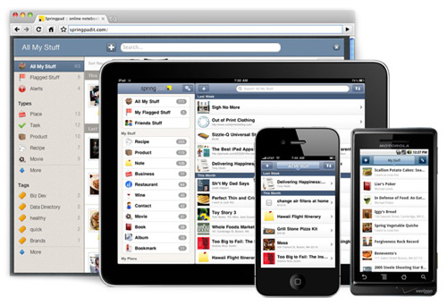 springpad 20+ Essential Tools and Applications For Bloggers