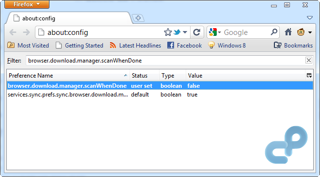 Firefox 4 Scan