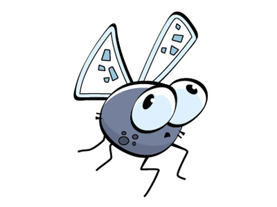 cartoonbug fly 40+ Excellent Adobe Illustrator Cartoon Tutorials