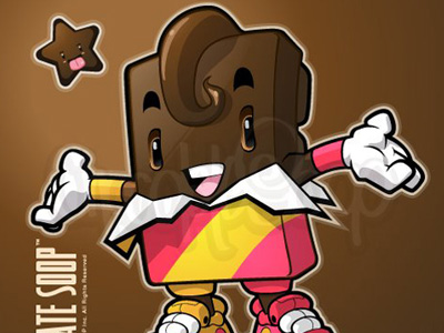 chocolate character 40+ Excellent Adobe Illustrator Cartoon Tutorials