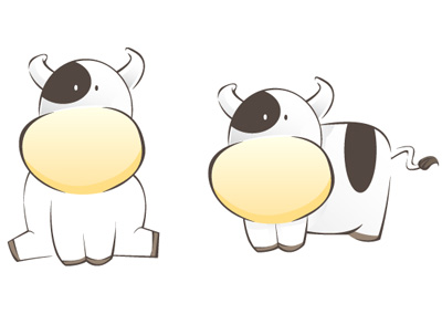 cow 40+ Excellent Adobe Illustrator Cartoon Tutorials