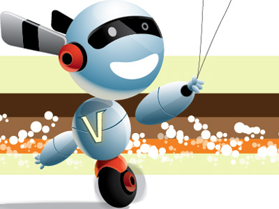 cute robot 40+ Excellent Adobe Illustrator Cartoon Tutorials