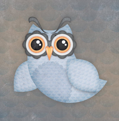 elegant patterned vector owl 35 (More) Adobe Illustrator Cartoon Character Tutorials