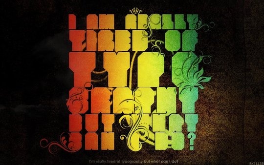 Wallpaper: BK1LL3R - Tired Of Typo Wallpaper