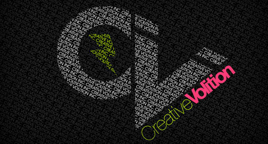 Wallpaper: Creative Violation - Logo Typography Wallpaper