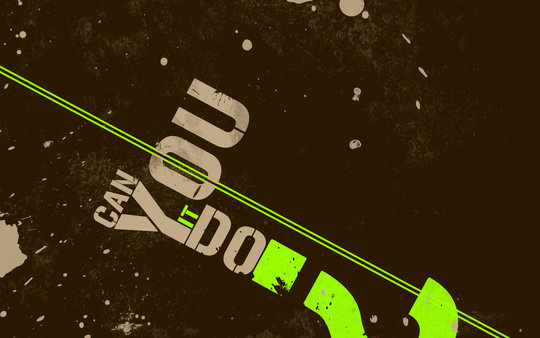 Wallpaper: flygaresset - Can you do it?