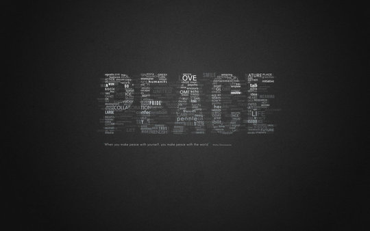 Wallpaper: punkdbydaniels - PEACE wallpaper