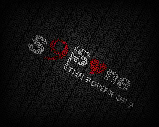Wallpaper: FFVortex - Soshified typography wallpaper