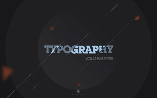 Wallpaper: B-82 - Typography