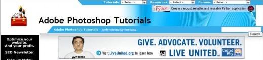 Photoshop Tutorial Sites